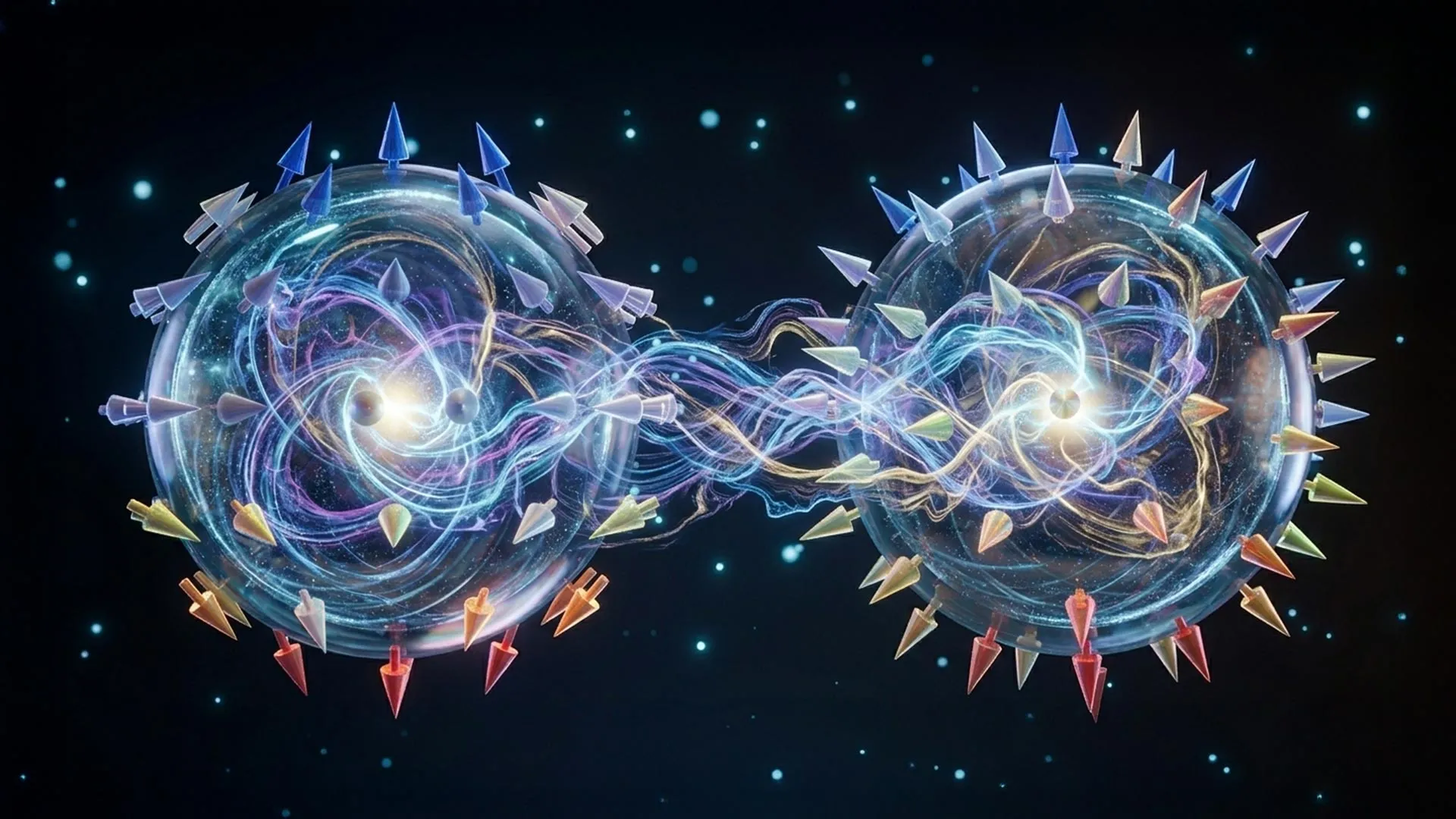 48-dimensional structures in quantum light