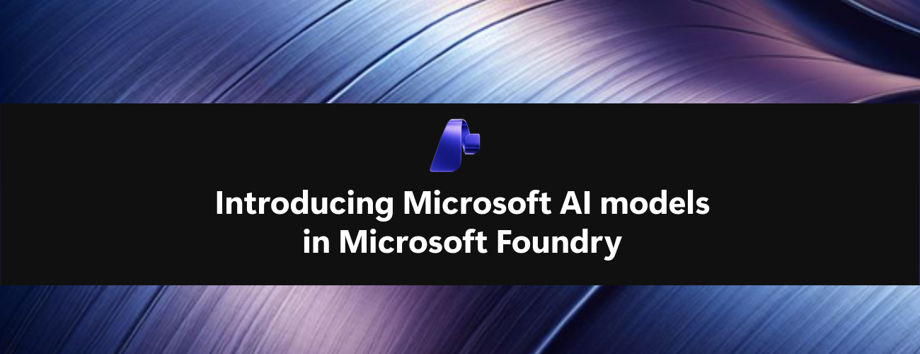 Microsoft MAI models — MAI-Transcribe-1, MAI-Voice-1, MAI-Image-2