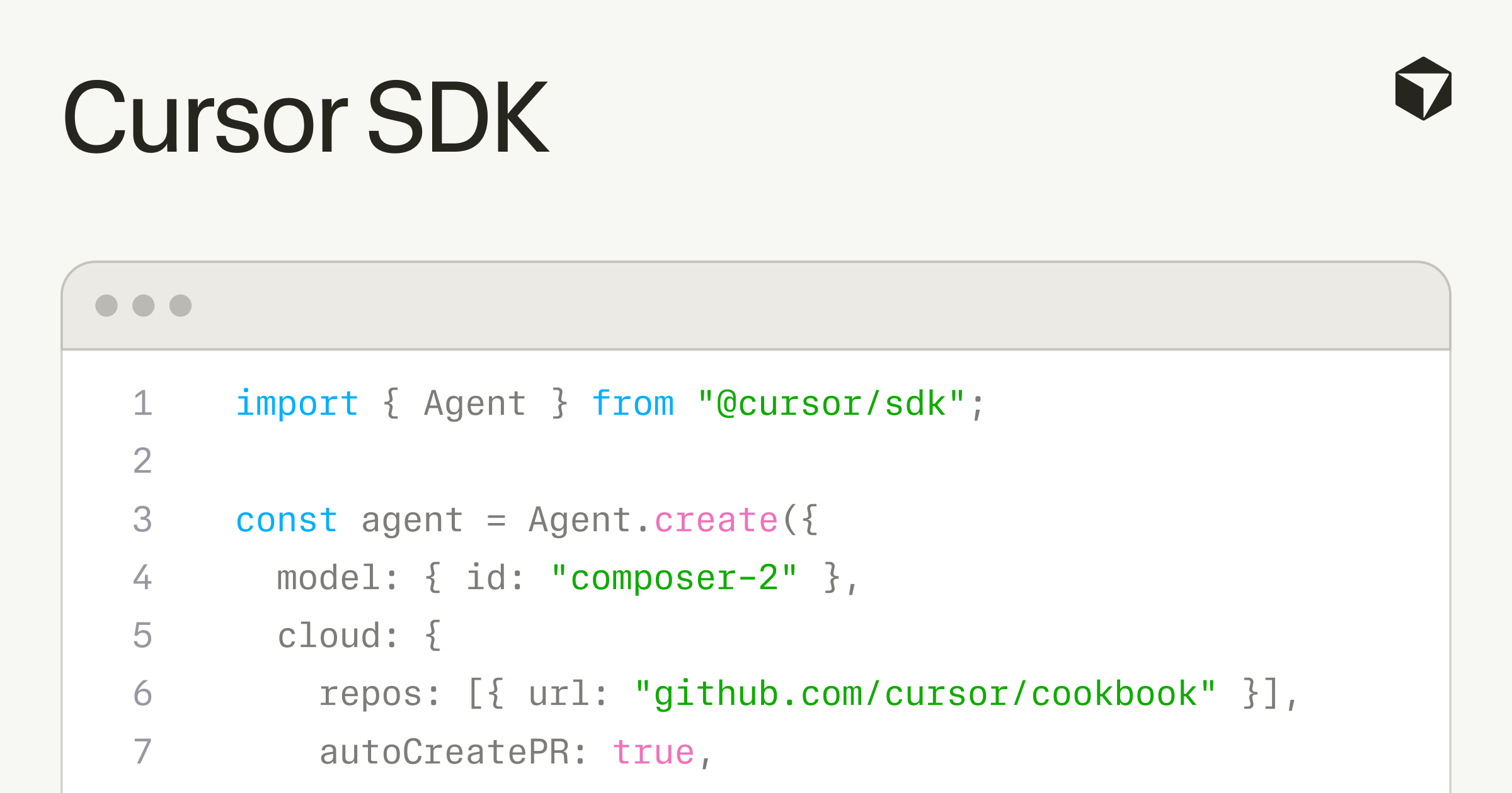 Cursor TypeScript SDK turns its agent harness into a platform